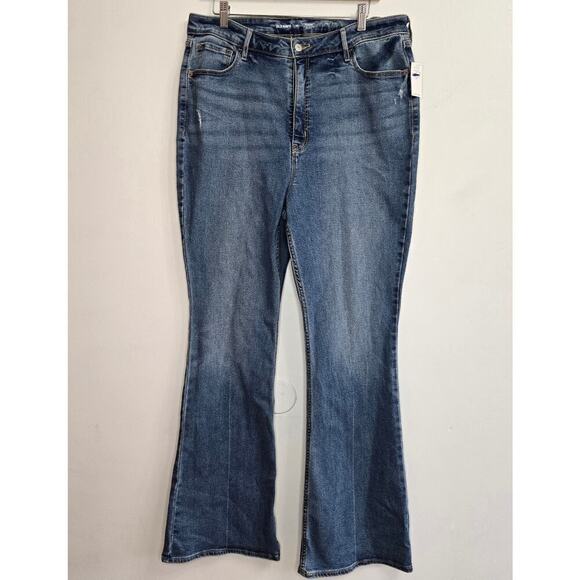 NWT Old Navy High Rise Flare Jeans Womens 16 - Picture 2 of 10